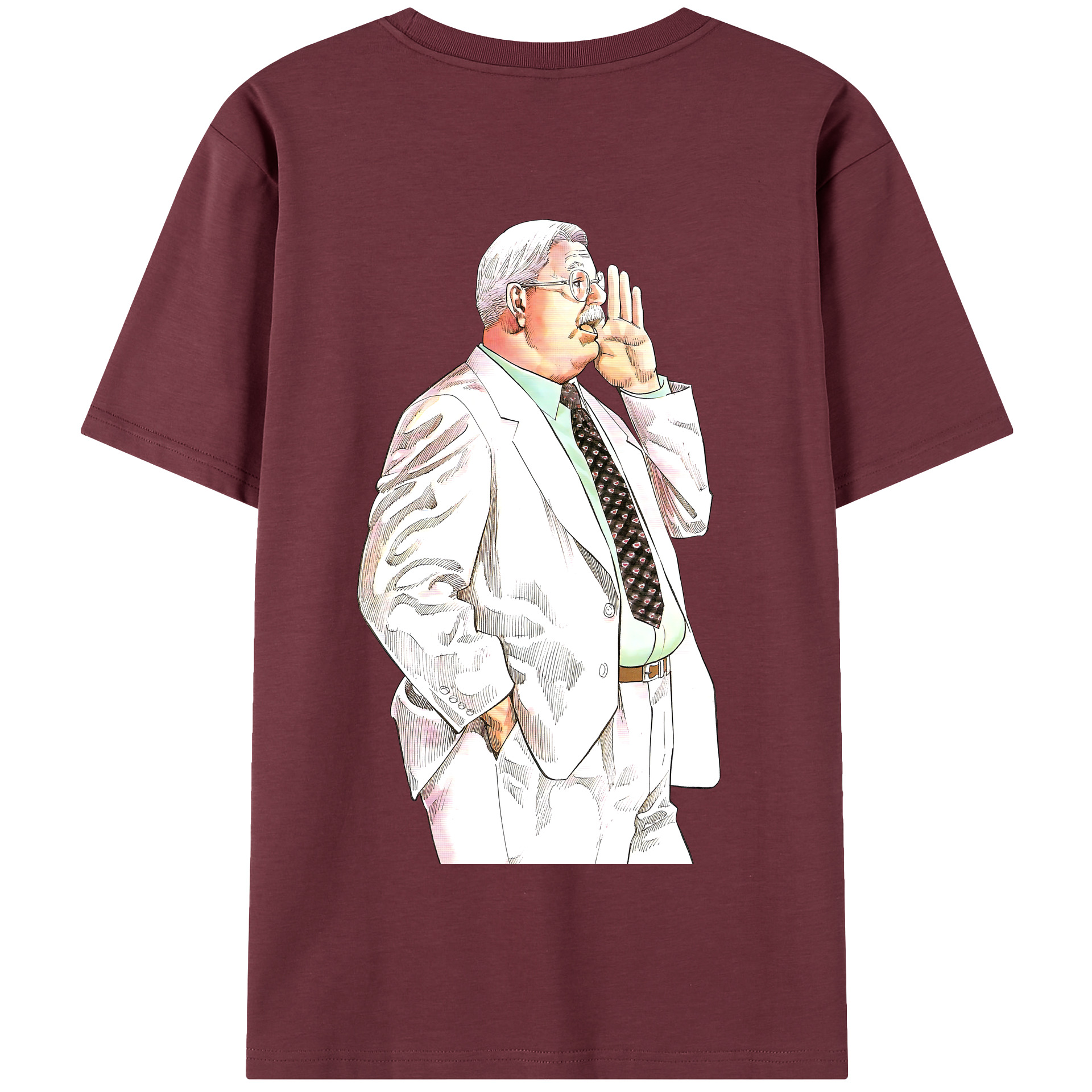 SLAM DUNK／スラムダンク 綿100％半袖Tシャツ（背面プリント）
